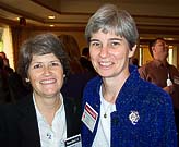 Two Past Section Chairs: Lori Gallagher & Pam Baron