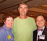 Diane Henson, Section Treasurer Daryl Moore & Rick Thompson