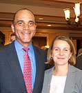Chief Justice Wallace Jefferson & Supreme Court General Counsel Lisa Hobbs