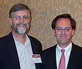 Roger Hughes & Section Chair Warren Harris